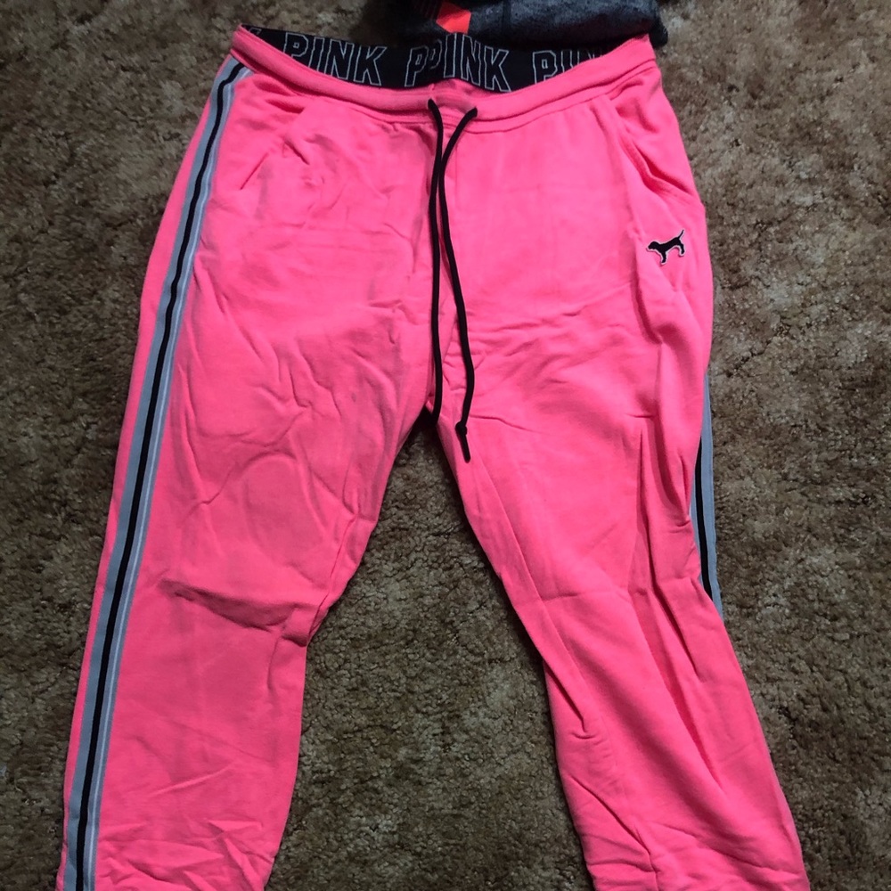 Pink joggers